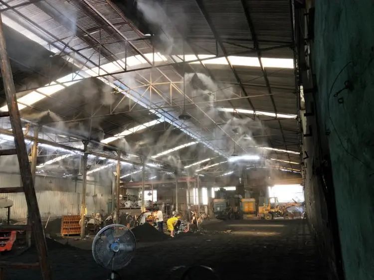 垃圾發(fā)電廠惡臭難題，用Dejing的凈工業(yè)除臭劑解決！